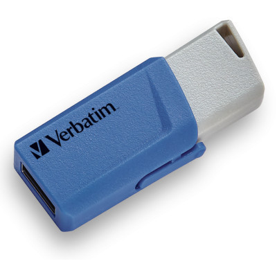 USB флеш накопитель Verbatim 3x16GB Store 'n' Click Red/Blue/Yellow USB 3.2 (49306) Винница - изображение 12