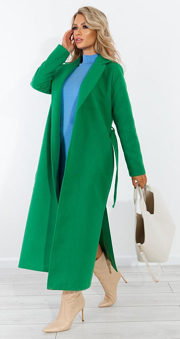 Кашемірове пальто з розрізами (46) Київ - фото 5