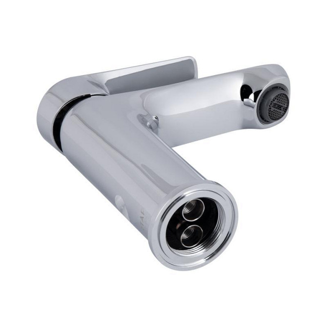Змішувач для раковини Qtap Leo New QTLEO270CRM45561 (k35), одноважільний, низький, Chrome Харків - фото 3