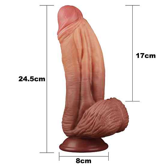Фаллоимитатор - Dual-Layered Silicone Cock 10