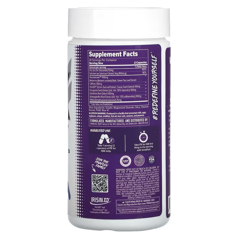 Бустер тестостерона Finaflex PX for Him 60caps Луцк - изображение 2