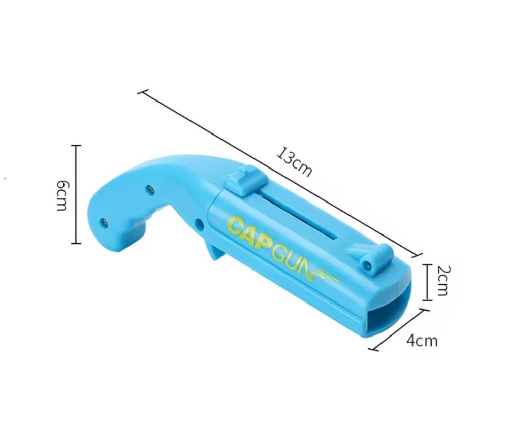 Відкривачка у формі пістолета 13 см блакитний Київ - фото 7