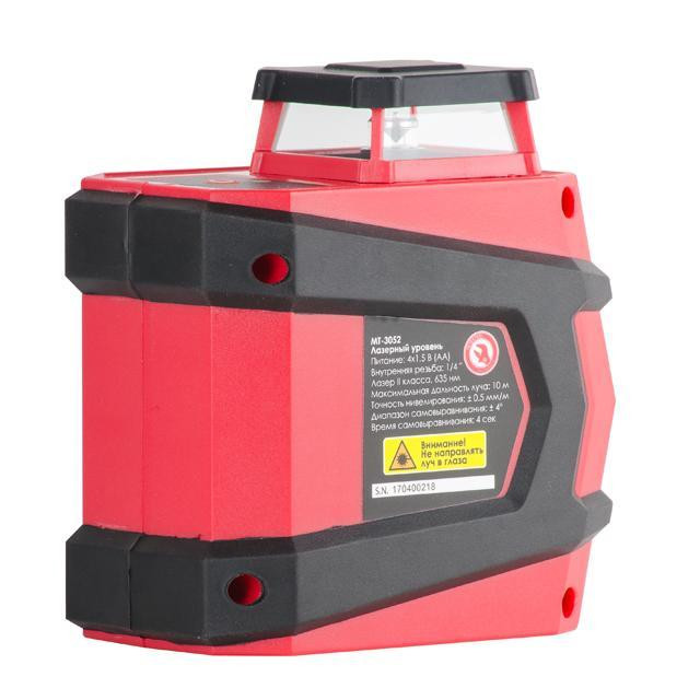 Лазерний рівень INTERTOOL MT-3052, 360°, 2 лазерні головки - точність у кожному метрі Львів - фото 6