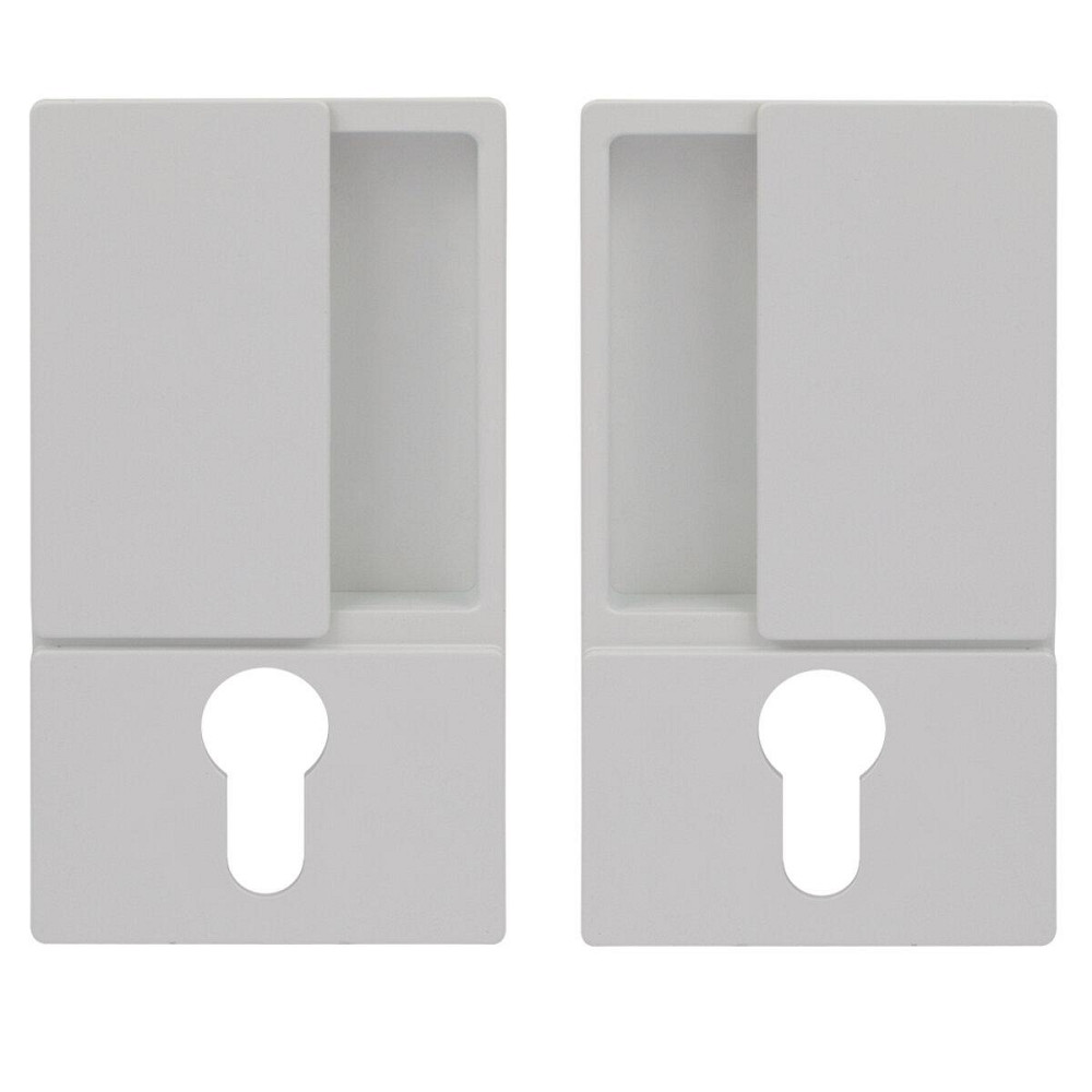 Ручка AGB Art. B3000300FM WAVE под цилиндр матовый белый Киев - изображение 1