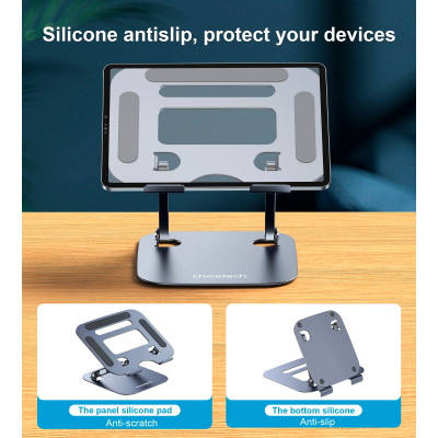 Підставка до ноутбука Choetech до 13&quot;, алюміній (H061-GY) Вінниця - фото 6