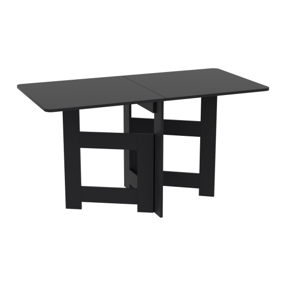 Стол книга, Антрацит, 1400х700х750 Львов