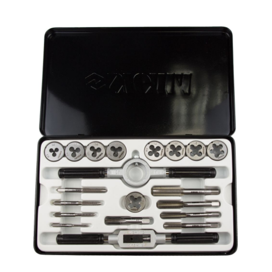 Набор плашек и метчиков 20пр + металл кейс SIGMA Житомир - изображение 3