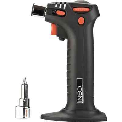 Газовий паяльник Neo Tools п&apos;єзозапалювання, 20 мл (19-901) Вінниця