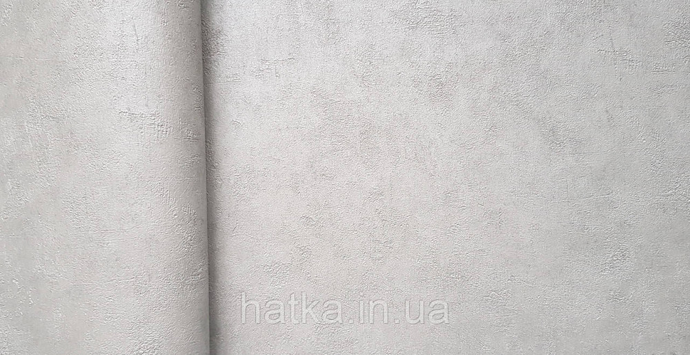 Шпалери вінілові на флізеліні Caselio 0.53х10 Beton 2 під штукатурку під бетон структурні сірі перламутр Київ - фото 1
