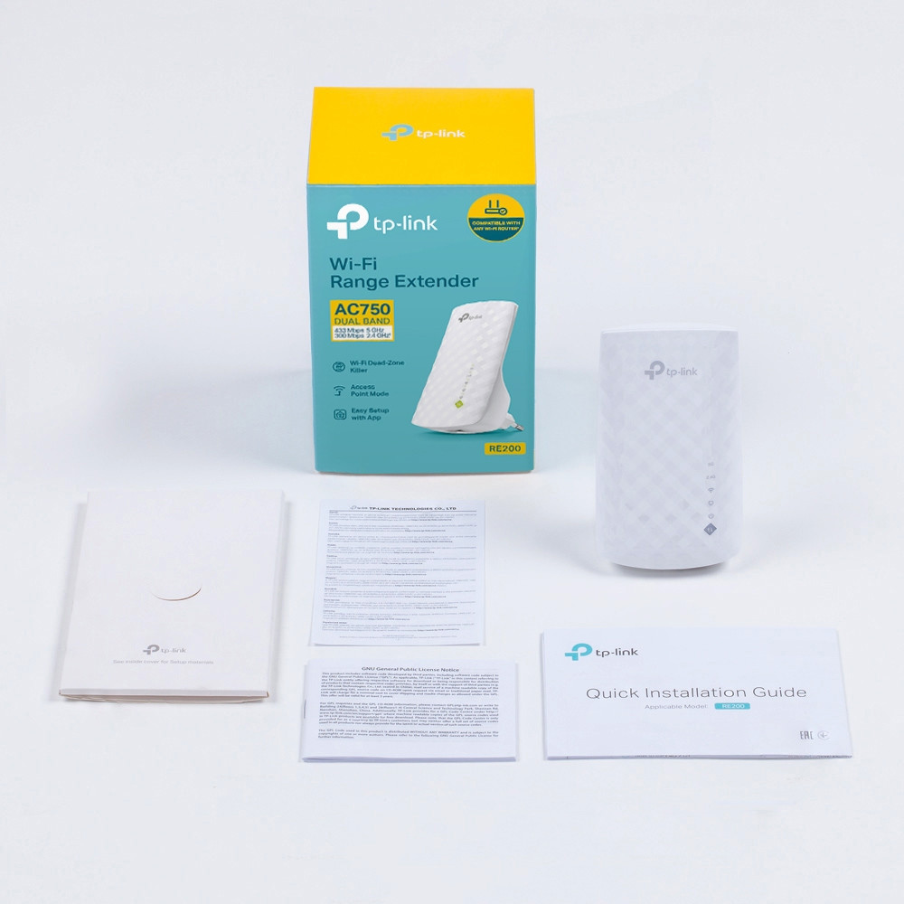 Підсилювач Wi-Fi сигналу TP-Link AC750 RE200 дводіапазонний Київ - фото 6