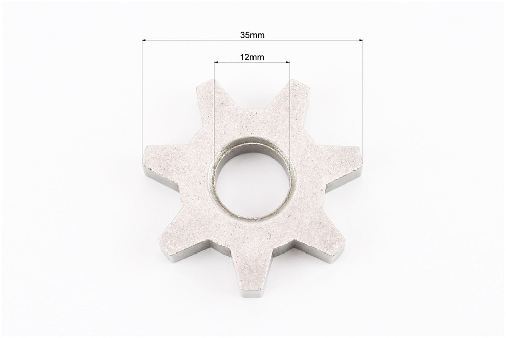 Зірка ланцюга 3/8-7 (D-35mm, d-12mm, H-7mm) Einhell, Craft Киев - изображение 2