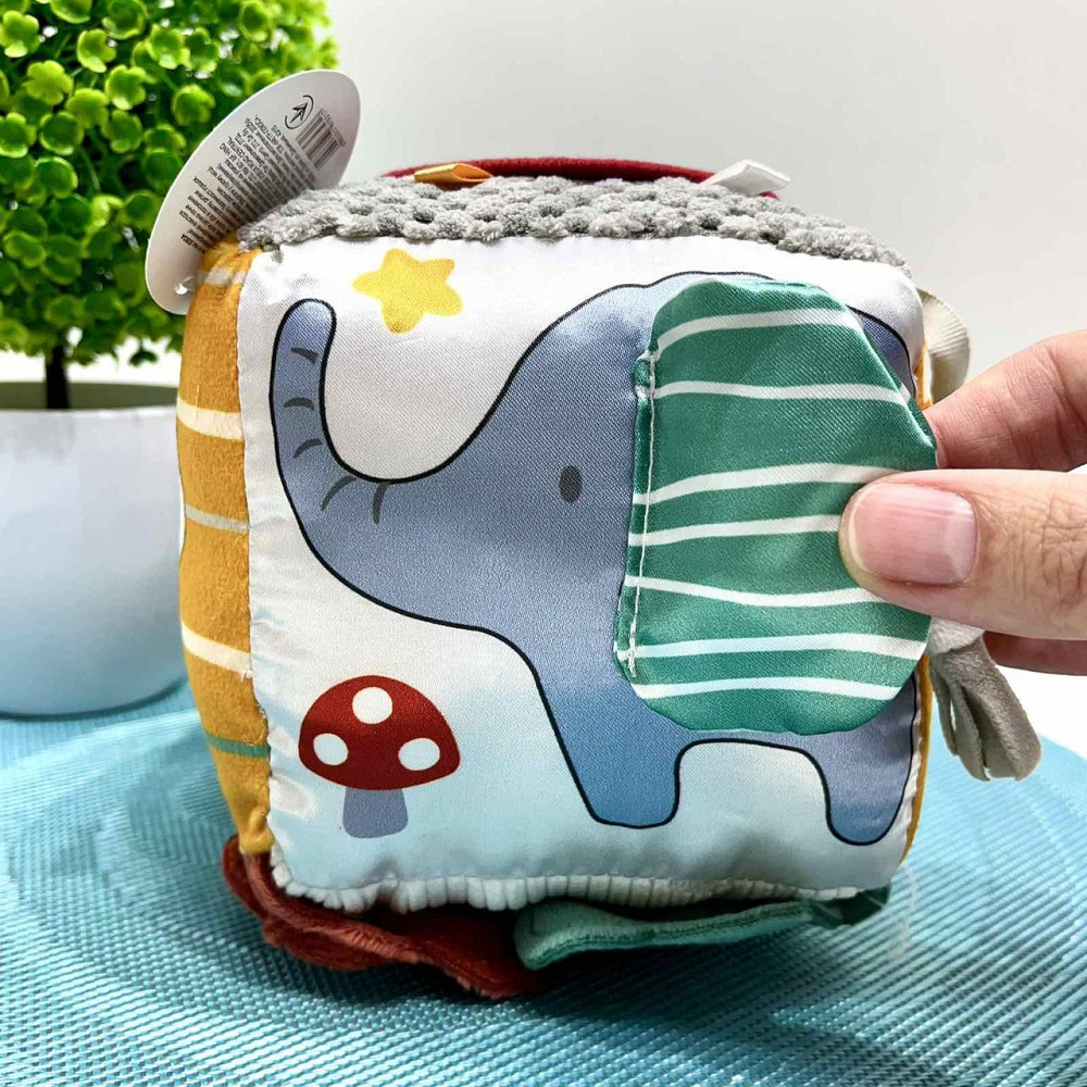 Брязкальце Limo Toy Бізикуб плюшеве (9393A) Чернігів - фото 6