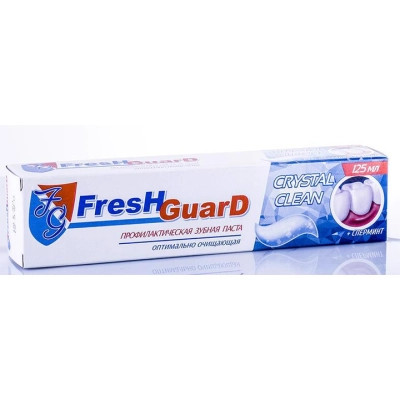 Зубная паста Fresh Guard Crystal Clean 125 мл (3800031756047) Винница - изображение 1