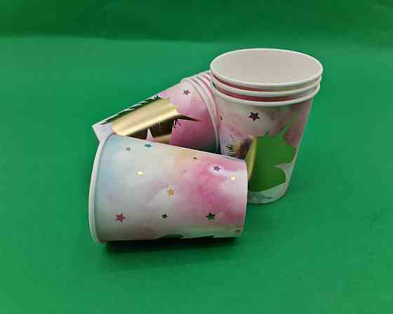 Стаканчики бумажные одноразовые 250гр 