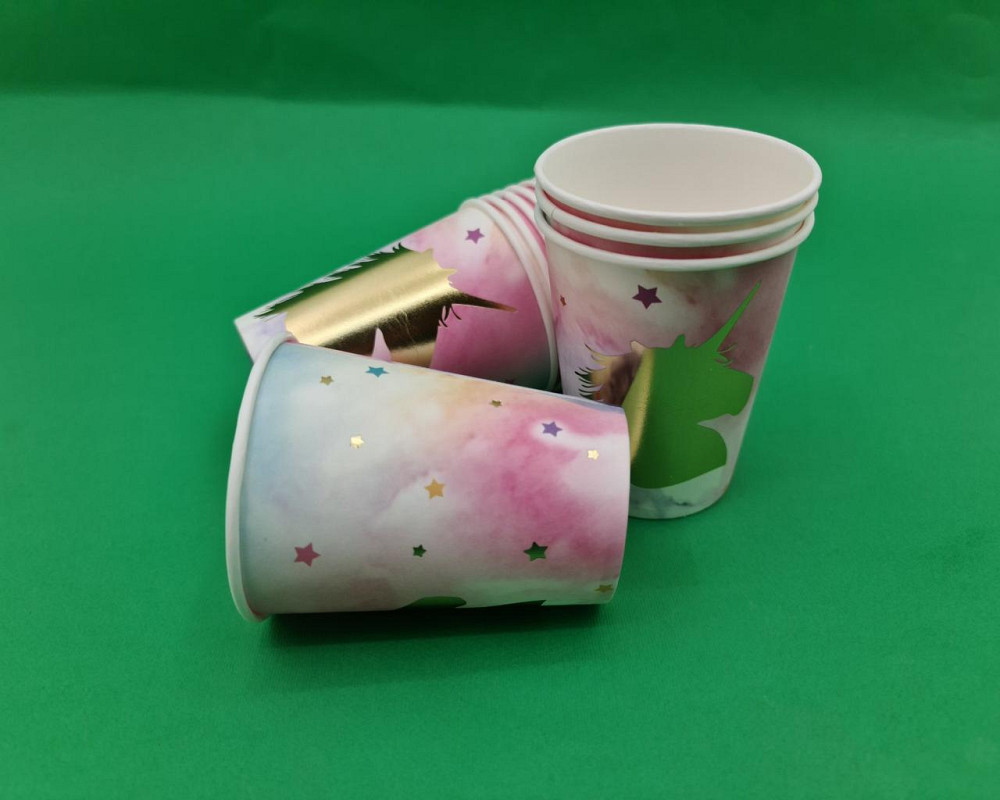 Стаканчики бумажные одноразовые 250гр 