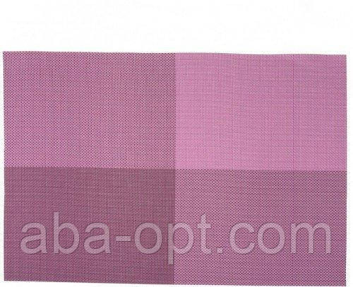 Килимок для сервірування столу фіолет 45 х 30 см (шт) Одеса - фото 1