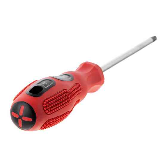 Викрутка хрестова, PZ2×125 мм, Cr-V INTERTOOL VT-3160 Київ