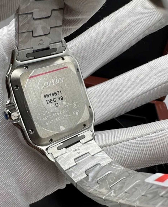 Чоловічий годинник Cartier Santos De Cartier 40 Київ - фото 5