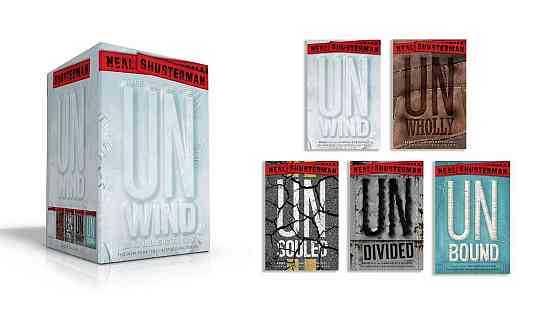 Колекція «Ultimate Unwind Dystology» з 5 книг у коробці від Ніла Шустермана «Unwind» Луцьк