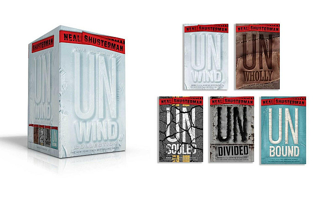 Колекція «Ultimate Unwind Dystology» з 5 книг у коробці від Ніла Шустермана «Unwind» Луцк - изображение 1