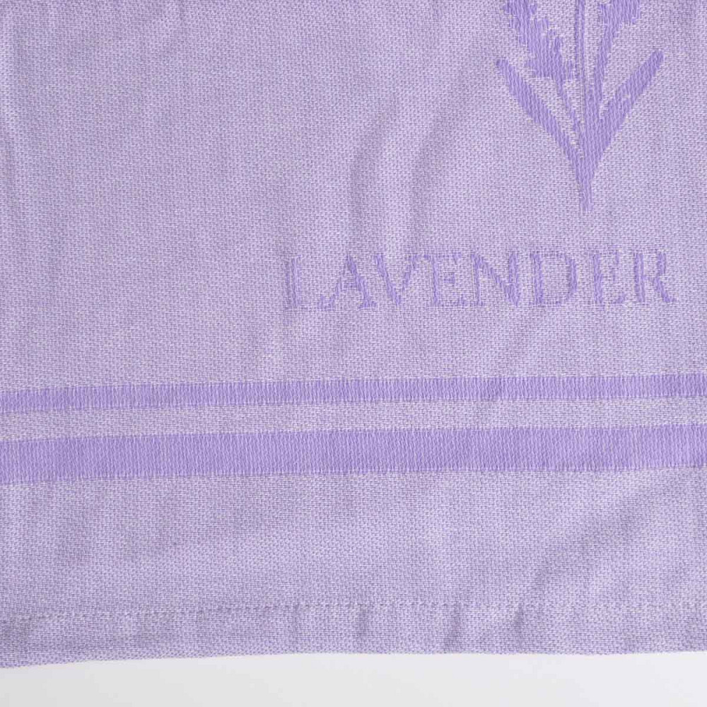 Полотенце кухонное Lavender 30x50 см пестротканое 260 г/м2 100% хлопок (Светло-лавандовый) Сумы - изображение 2