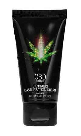 Стимулюючий крем для жінок Shots-CBD Cannabis Masturbation Cream For Her, 50 ml Sex Aura Київ
