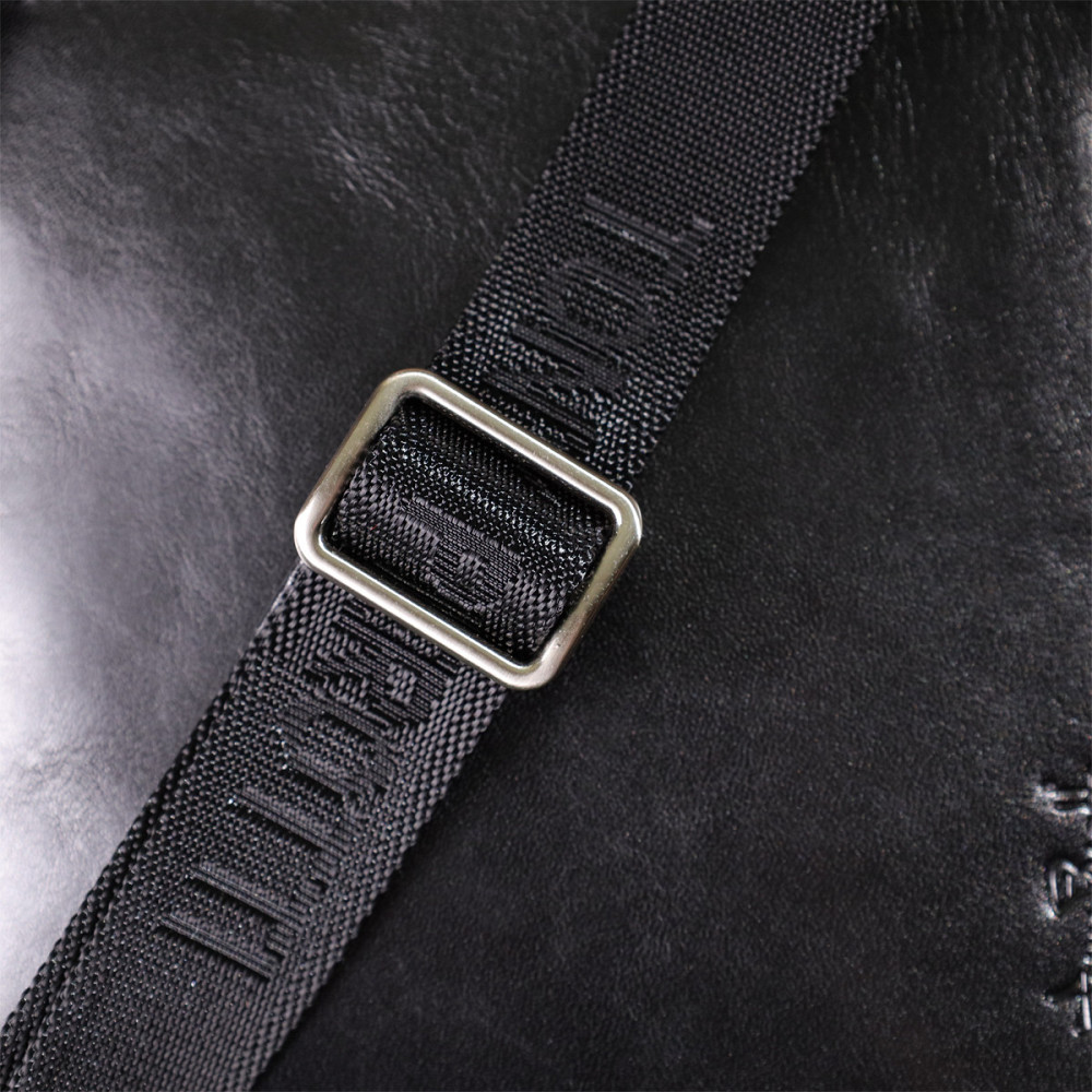 Мужская сумка через плечо из гладкой натуральной кожи Tony Perotti 20855_1 (9137-20 nero) Черный Киев - изображение 1