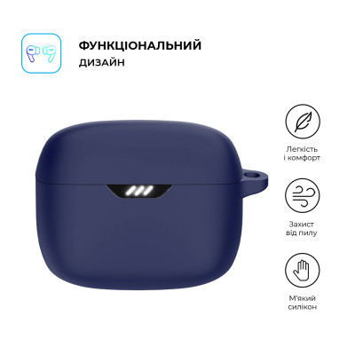 Чохол для навушників Armorstandart Hang Case для JBL Tune Buds Dark Blue (ARM80452) Вінниця - фото 2