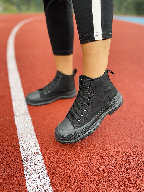 Xifa Кеди жіночі XIFA 1778-3 чорні (весна-осінь, тканина) (4750) Коломыя - изображение 7