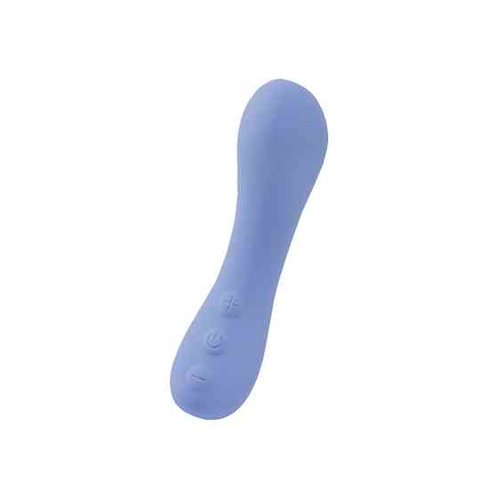 Мини-вибратор Sweet Em mini G-Curve для точки G, голубой, 12.6 х 4 см Sex Aura Киев