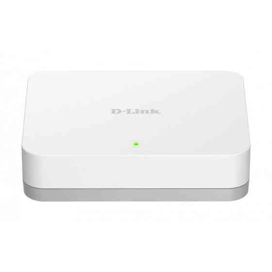 Комутатор D-Link DGS-1005A 5-port Gigabit Metal (DGS-1005A/F1A) Київ