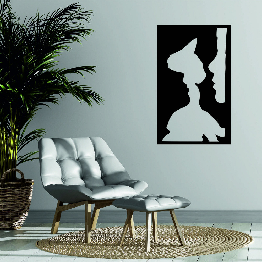 Декоративное настенное Панно «Силуэт», Декор на стену Киев - изображение 1
