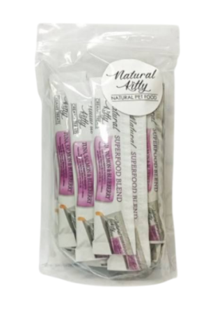 Крем-снеки для кошек Natural Kitty Creamy со вкусом тунца, лосося и черники 24 шт х 12 г Винница