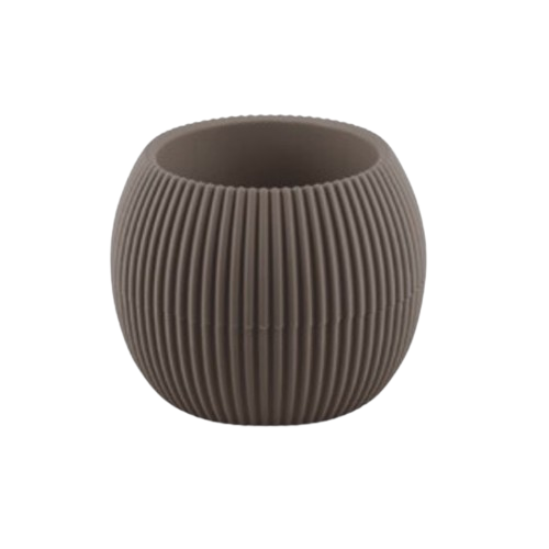 Вазон Mergan Saksi 0,35л коричневий ELIF Житомир - изображение 1