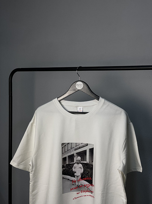 Футболка з фото дитинства та індивідуальним написом Чернівці - фото 2