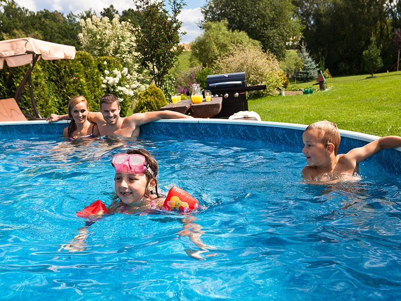 Бассейн каркасный круглый Azuro 402DL 4.6 х 1.2 м Wood морозоустойчивый Киев - изображение 6