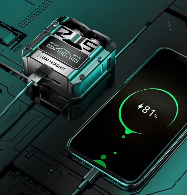 Бездротові навушники Bluetooth M25 TWS Вінниця - фото 9