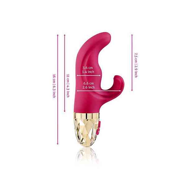 Вібратор-кролик Mystim Hop Hop Bob Fuchsia, потужний мотор, 8 режимів Sex Aura Київ