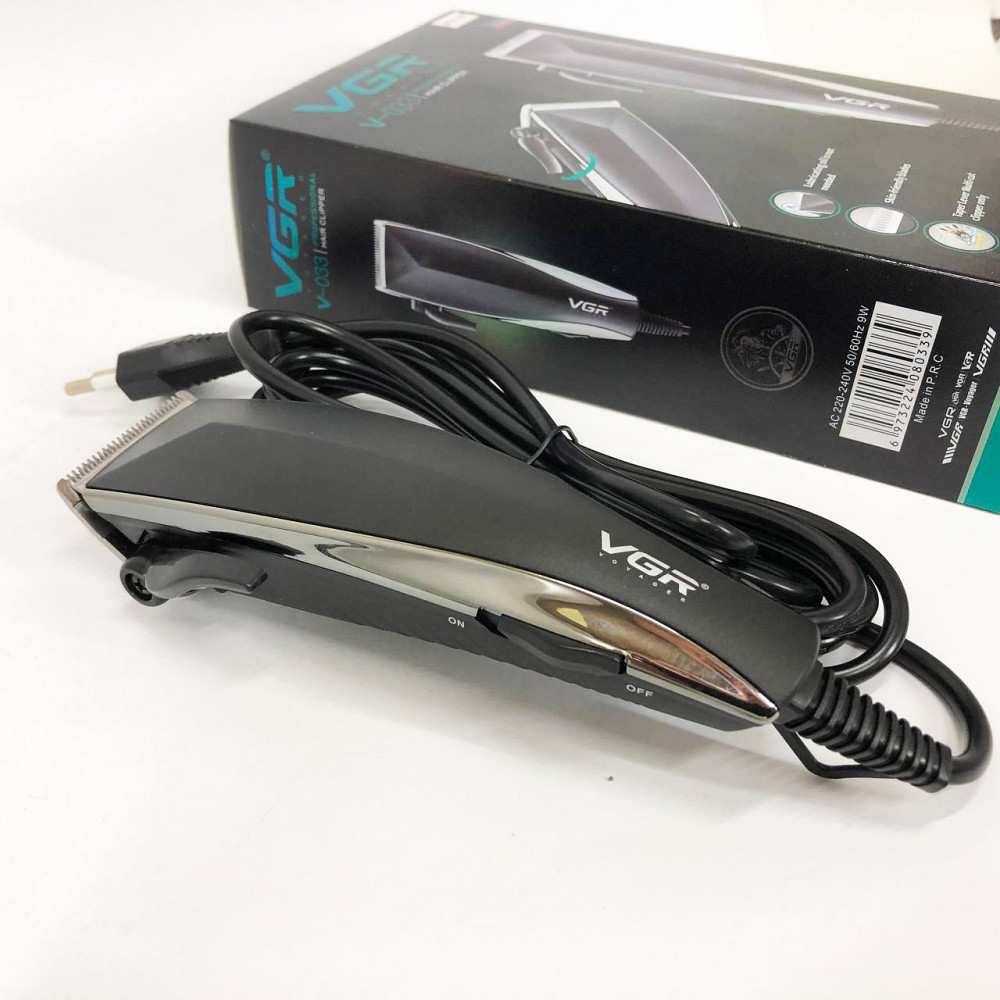 Триммер для стрижки волос мощный VGR, Триммер для самостоятельной стрижки волос висков BP-58 Львов - изображение 1