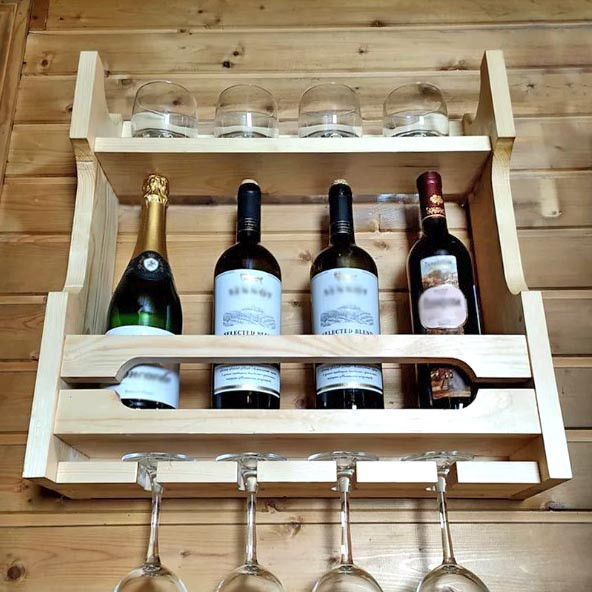 Настінна винна полиця "Фудамото 50" бланже Миколаїв - фото 2