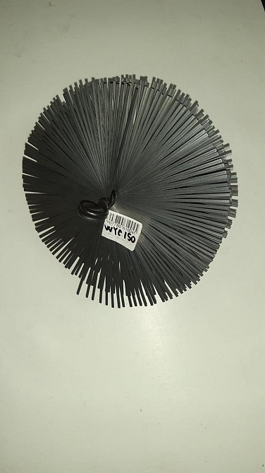 Йоржик для чистки комину зі стальних пластинок діаметром 100 мм Киев - изображение 2