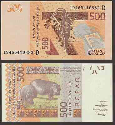 West Africa Mali Зап. Африка Малі / D - 500 Francs 2019 UNC Полтава