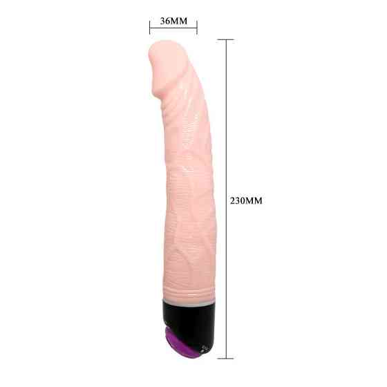 Вібратор - Waves Of Pleasure Fantasy Vibe Flesh, 23 см Sex Aura Київ
