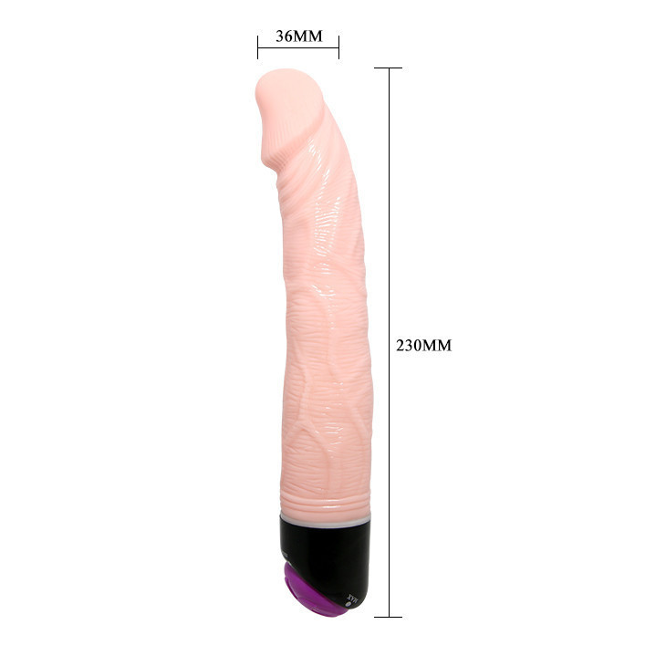 Вібратор - Waves Of Pleasure Fantasy Vibe Flesh, 23 см Sex Aura Київ - фото 5