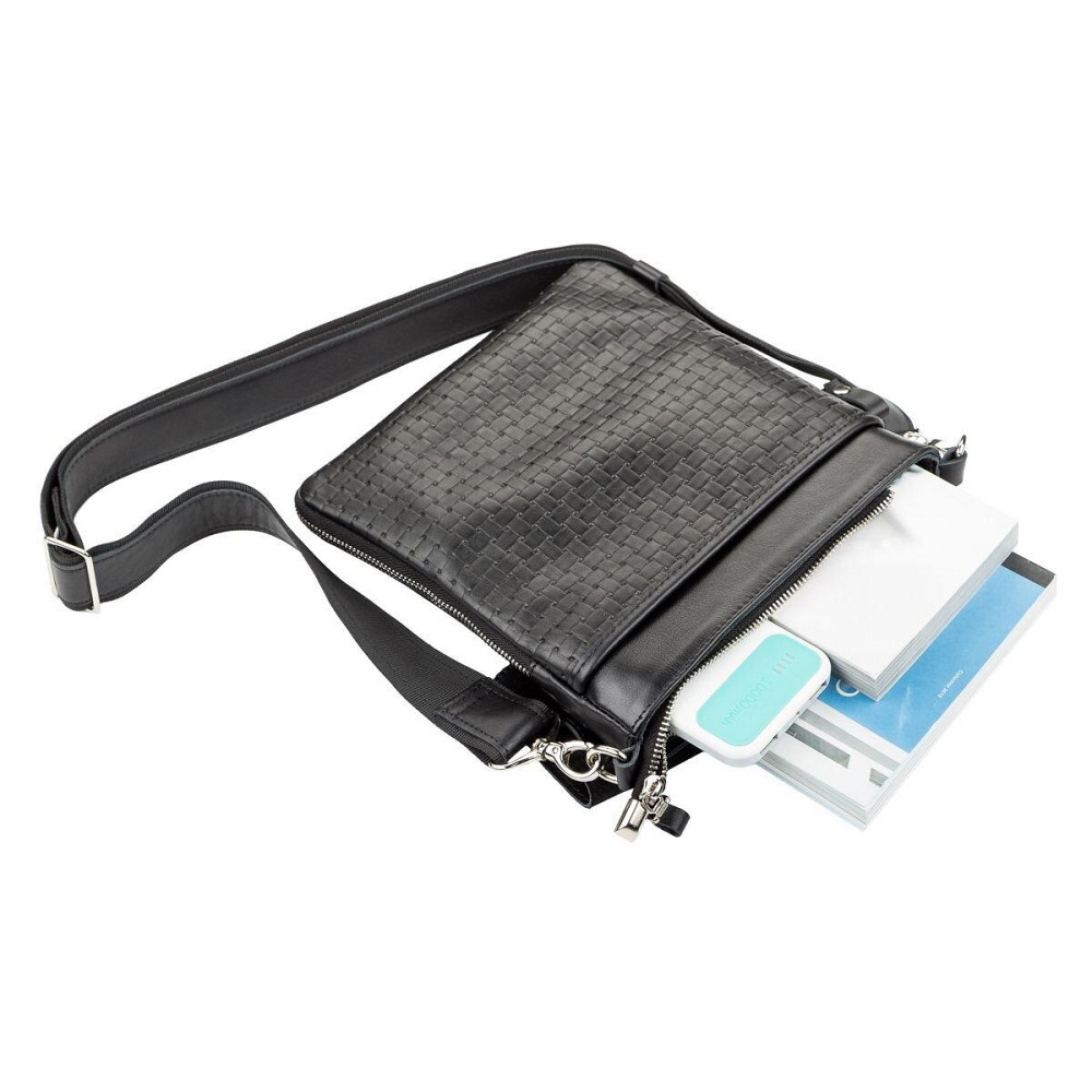 Сумка з натуральної шкіри Чорна (SHVIGEL) Київ - фото 2