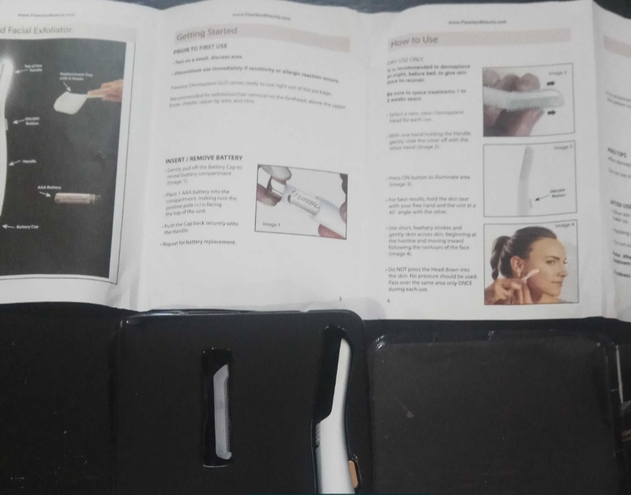 Тример для обличчя Flawless Dermaplane GLO. Київ - фото 2