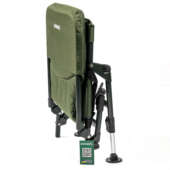 Коропове крісло складане туристичне Ranger Fisherman Light (RA2224) стілець для риболовлі Київ