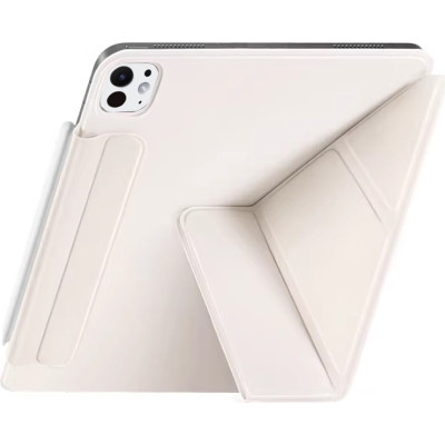 Чехол для планшета BeCover Ultra Slim Origami Magnetic Apple iPad Pro 11" M4 2024 Beige (712961) Винница - изображение 4