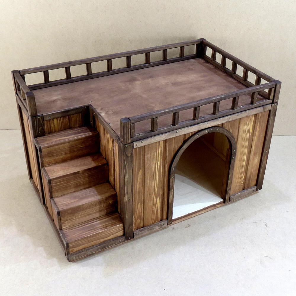 Будка для собаки "Галіко" капучино Миколаїв - фото 7