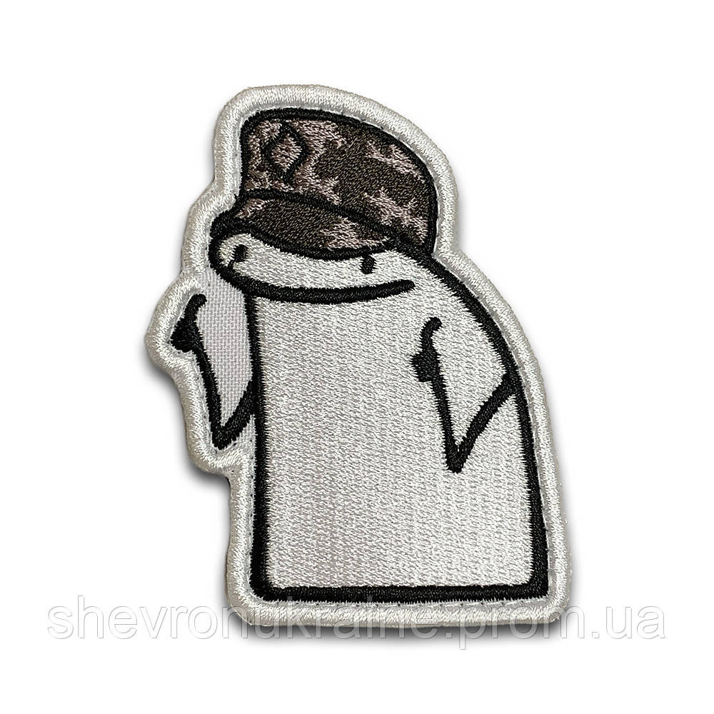 Шеврон флорк зсу (Форма контурна. На липучці) Розмір 8x6.3см Київ - фото 8